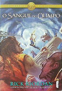 Livro o Sangue do Olimpo - os Heróis do Olimpo 5 Autor Riordan, Rick (2021) [seminovo]