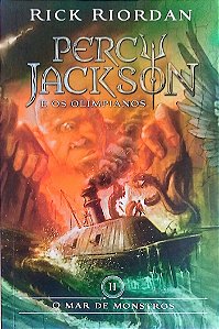 Livro o Mar de Monstros - Percy Jackson e os Olimpianos 2 Autor Riordan, Rick (2020) [seminovo]