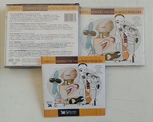 Cd Tributo a Grandes Poetas da Música Brasileira Interprete Vários Artistas (2003) [seminovo]