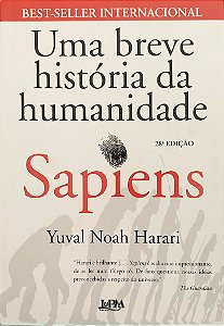 Livro Sapiens: Uma Breve História da Humanidade Autor Harari, Yuval Noah (2017) [seminovo]