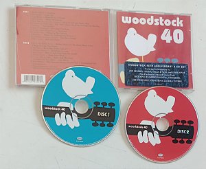 Cd Woodstock 40 [ 2 Cds - Importado] Interprete Vários Artistas (2009) [seminovo]