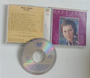 Cd My Way Interprete Paul Anka (1990) [seminovo]