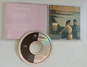 Cd 33 Boleros Inesquecíveis Interprete Vários Artistas (1993) [usado]