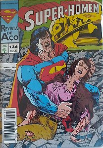 Gibi Super-homem #136 - Formatinho Autor (1995) [seminovo]