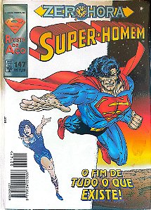Gibi Super-homem #147 - Formatinho Autor (1996) [seminovo]