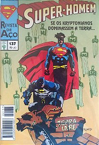 Gibi Super-homem #137 - Formatinho Autor (1995) [seminovo]