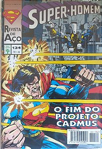 Gibi Super-homem #134 - Formatinho Autor (1995) [seminovo]
