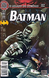 Gibi Batman #22 - Formatinho Autor (1998) [seminovo]
