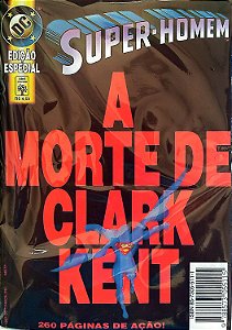 Gibi Super-homem: a Morte de Clark Kent - Formatinho Autor (1997) [usado]