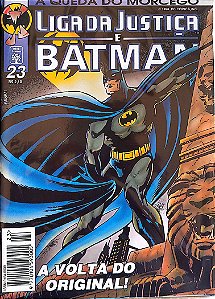 Gibi Liga da Justiça e Batman #23 - Formatinho Autor (1996) [seminovo]