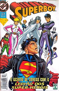 Gibi Superboy #27 - Formatinho Autor (1999) [seminovo]