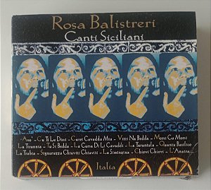 Cd Canti Siciliani [box 2 Cds] Interprete Rosa Balistreri (2004) [usado]