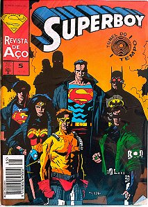 Gibi Superboy #5 - Formatinho Autor (1995) [seminovo]