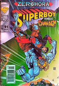 Gibi Superboy #21 - Formatinho Autor (1996) [seminovo]