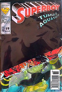 Gibi Superboy #19 - Formatinho Autor (1996) [seminovo]