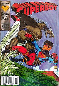 Gibi Superboy #15 - Formatinho Autor (1996) [seminovo]