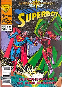 Gibi Superboy #12 - Formatinho Autor (1995) [seminovo]