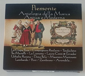 Cd Piemonte - Antologia Della Musica Antica e Moderna Interprete Vários Artistas (2004) [seminovo]