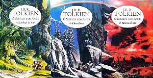 Livro o Senhor dos Anéis - 3 Volumes Autor Tolkien, J. R. R. (2009) [seminovo]