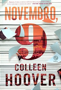 Livro Novembro, 9 Autor Hoover, Colleen (2022) [seminovo]