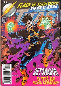 Gibi Novos Titãs #121 - Formatinho Autor (1996) [seminovo]