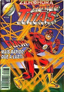 Gibi Novos Titãs #125 - Formatinho Autor (1996) [seminovo]