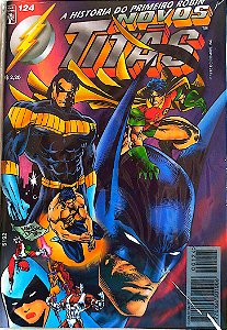 Gibi Novos Titãs #124 - Formatinho Autor (1996) [seminovo]