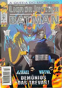Gibi Liga da Justiça e Batman #22 - Formatinho Autor (1996) [seminovo]