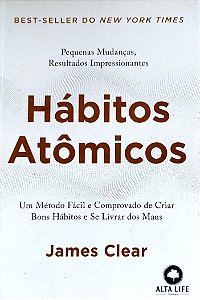 Livro Hábitos Atômicos Autor Clear, James (2019) [seminovo]