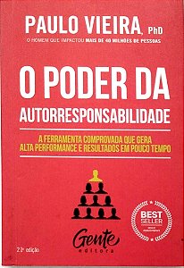 Livro o Poder da Autorresponsabilidade Autor Vieira, Paulo (2021) [seminovo]
