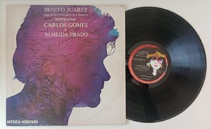 Disco de Vinil Carlos Gomes e Almeida Prado - Benito Juarez e Orquestra Interprete Benito Juarez e Orquestra (1978) [usado]