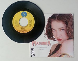 Disco de Vinil Cherish / Supernatural [compacto] Interprete Madonna (1989) [usado]