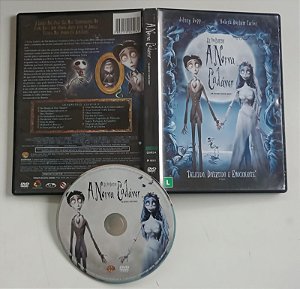 Dvd a Noiva Cadáver Editora Tim Burton [seminovo]