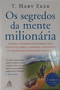 Livro os Segredos da Mente Miolionária Autor Eker, T. Harv [novo]