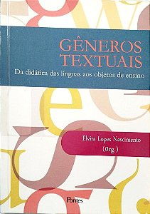 Livro Gêneros Textuais Autor Nascimento (org.), Elvira Lopes (2014) [usado]