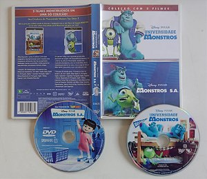 Dvd Monstros S.a. e Universidade Monstros [2 Dvds] Editora [usado]