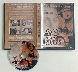 Dvd Grande Sertão: Veredas [filme de 1965] Editora Geraldo e Renato dos Santos Pereira [seminovo]