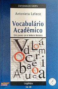 Livro Vocabulário Acadêmico Autor Laface, Antonieta (1997) [usado]