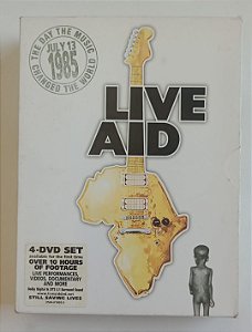 Dvd Live Aid 1985 [box 4 Dvds] Editora [usado]