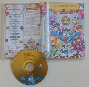 Dvd Galinha Pintadinha - 10 Anos Editora Juliano Prado, Marcos Luporini [usado]