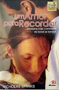 Livro um Amor para Recordar Autor Sparks, Nicholas (2011) [seminovo]