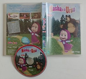 Dvd Masha e o Urso Vol. 3 Editora Oleg Kuzovkov [usado]