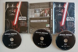Dvd Star Wars [trilogia Original 3 Dvds] Editora George Lucas [usado]