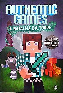 Livro a Batalha da Torre - Authentic Games Autor Túlio, Marco (2016) [seminovo]