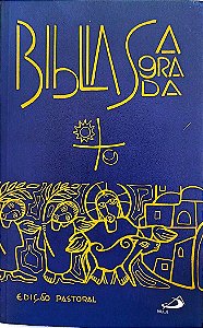 Livro Bíblia Sagrada - Edição Pastoral Autor Vários [seminovo]