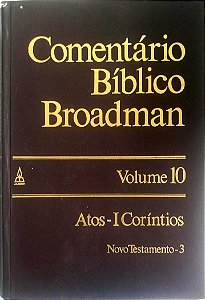Livro Comentário Bíblico Broadman - Volume 10 Autor Desconhecido (1994) [usado]