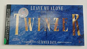 Cd Leave Me Alone (mini Cd Single) Interprete Twinzer (1992) [usado]