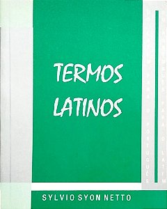Livro Termos Latinos Autor Netto, Sylvio Syon (1993) [usado]