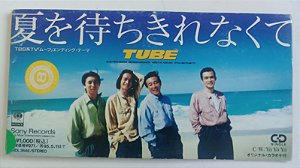 Cd Natsu Wo Machikirenakute (mini Cd) Interprete Tube (1993) [usado]