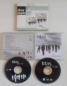 Cd Volume Dois - Dose Dupla (cd e Dvd) Interprete Titãs (2005) [usado]
